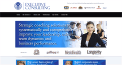 Desktop Screenshot of executiveconsulting.co.za